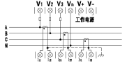 威勝DTSD342-1H主端子接線圖