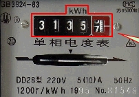 機械電表讀數(shù)的方法