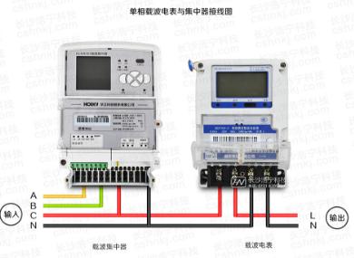 威勝電表DDZY102-Z單相載波電表、威勝單相電子式電表與威勝集中器接線時有哪些不同？