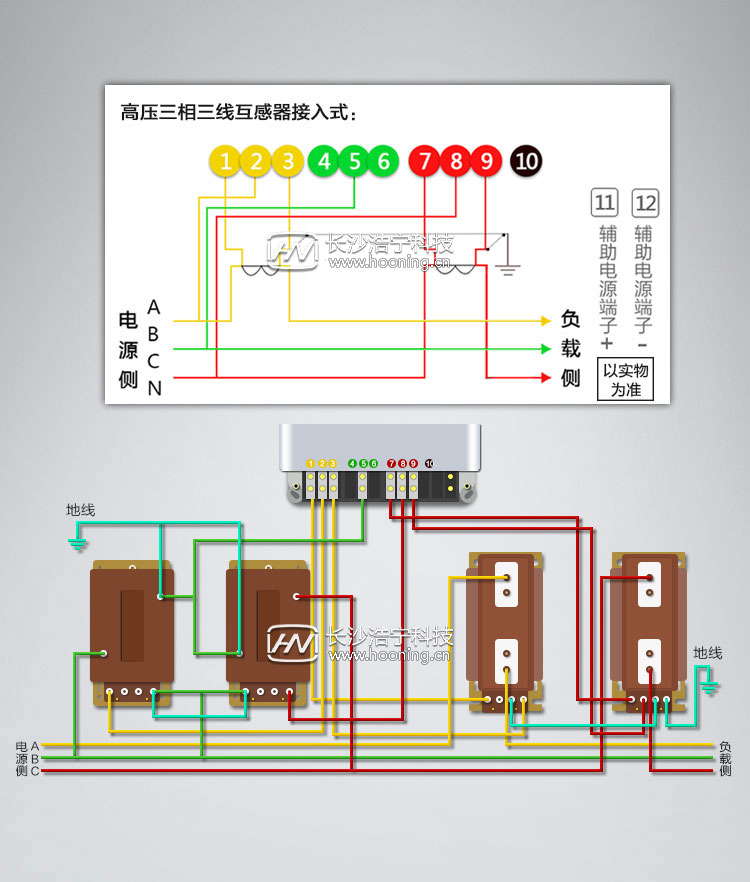 三相電表怎么接