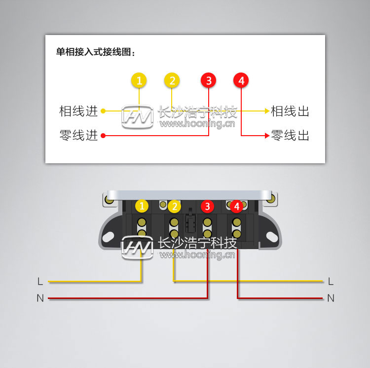 220v電表接線圖